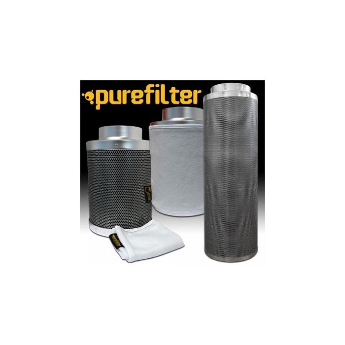 Kit growroom aria filtro carboni attivi tubo aspiratore air filter 125mm 