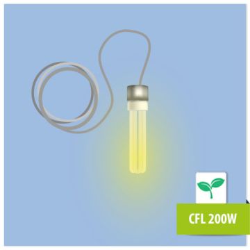 Kit luce Lampada CFL 200W vegetativa