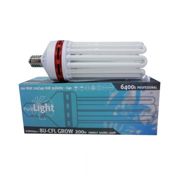 INDOR 90x50x160 greenbud SET COMPLETO CFL 200 watt lampadine a basso consumo energetico growset 