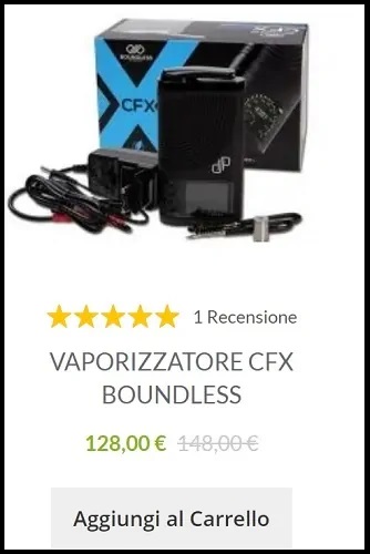 vaporizzatore cfx boundless